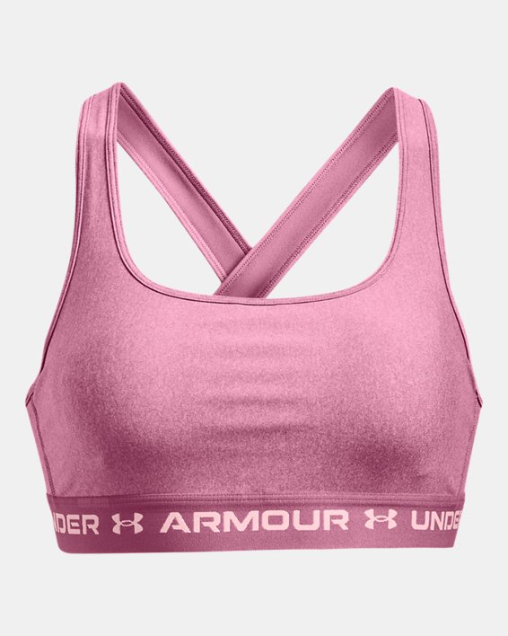 Sostén Deportivo Armour® Mid Crossback Heather para Mujer, 669, pdpMainDesktop image number 10